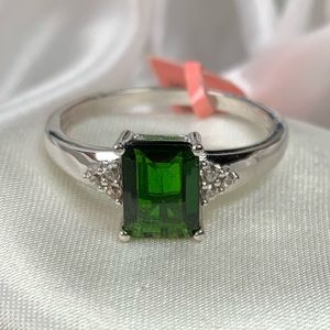 🌿Premium Chrome Diopside Ring🌿